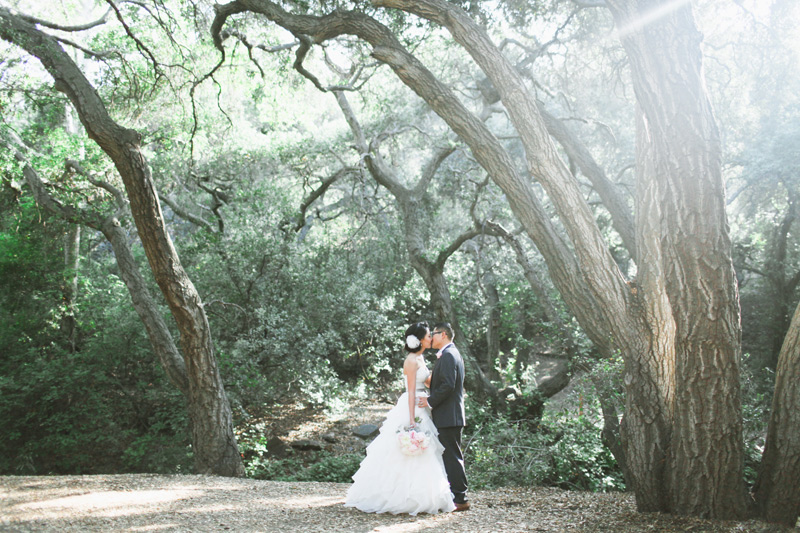 Carrie Terrence Oak Canyon Nature Center Wedding Chiali